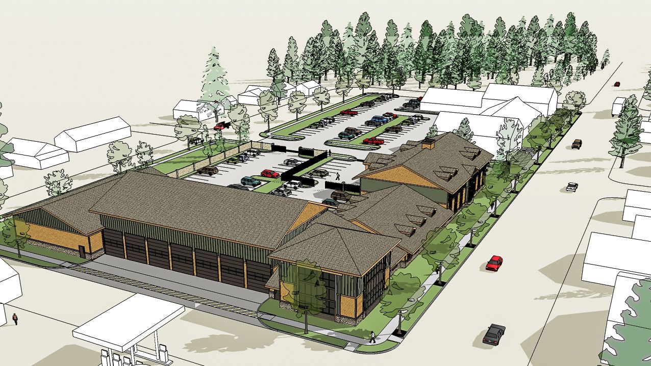West Oregon Electric Cooperative project designed by Steele Architects