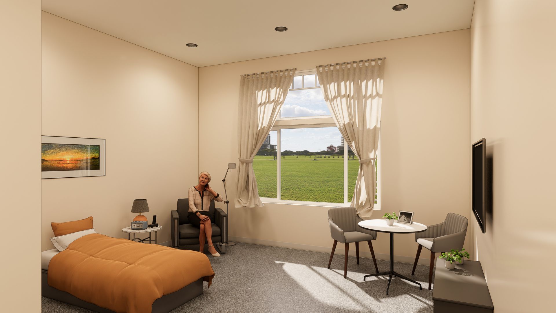 Wiley Creek Memory Care project designed by Steele Architects