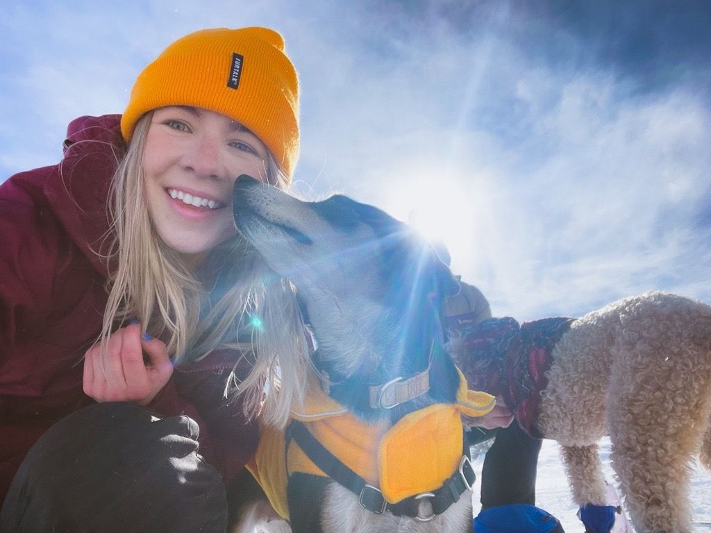Image of Dustin hiking