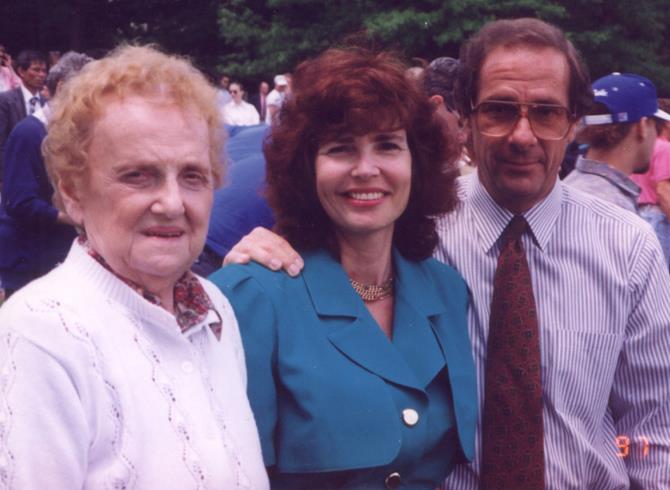 mom dad and grandmother