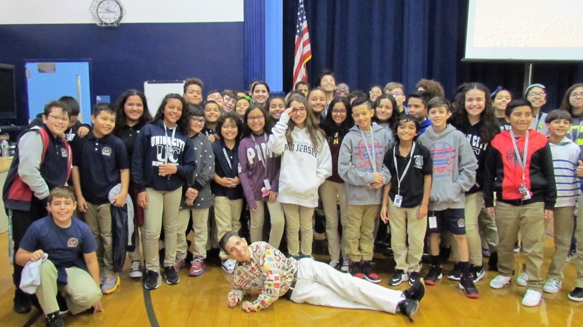Following my grade-school assemblies