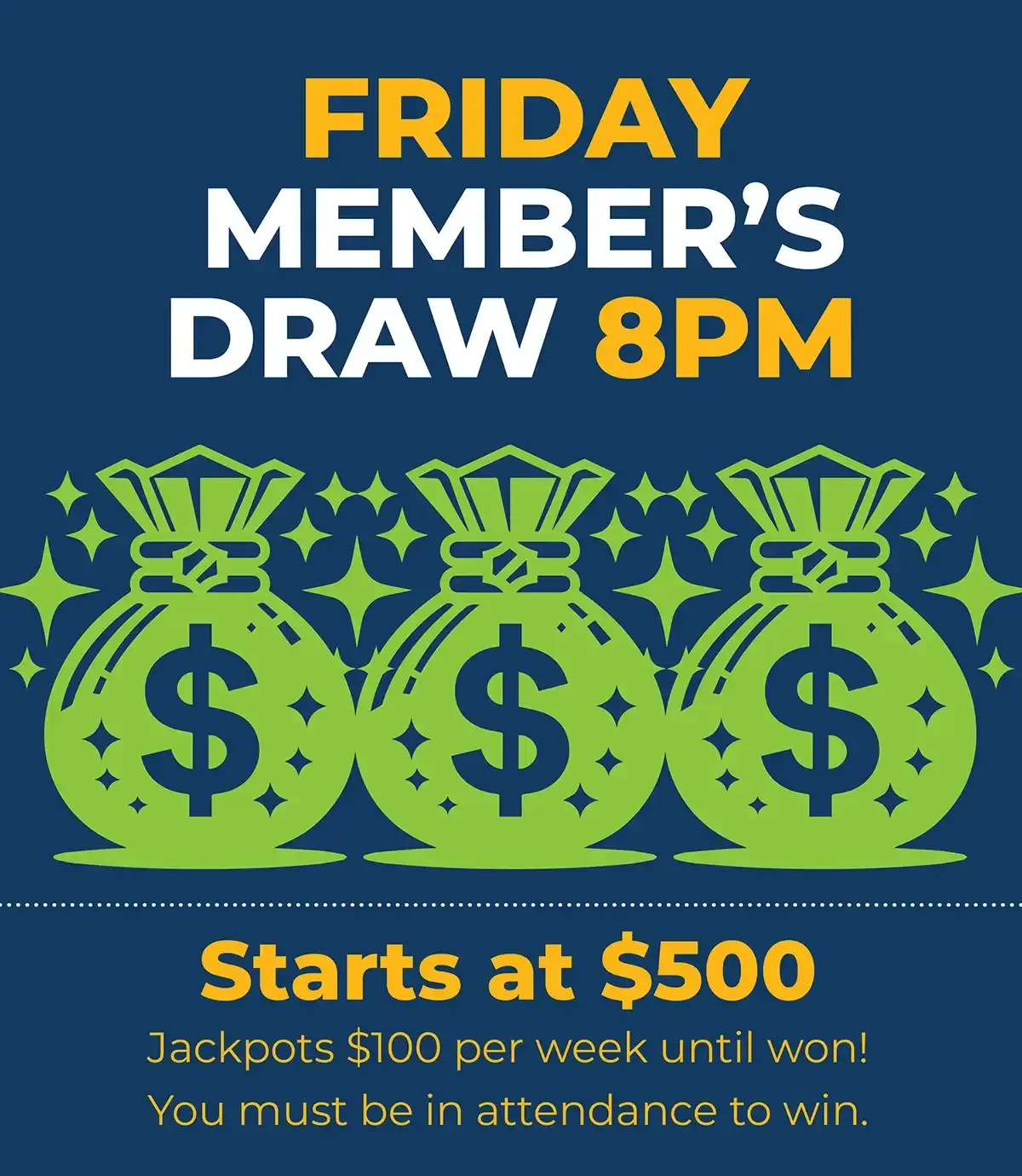 Member's Draw at the Swan Hill RSL