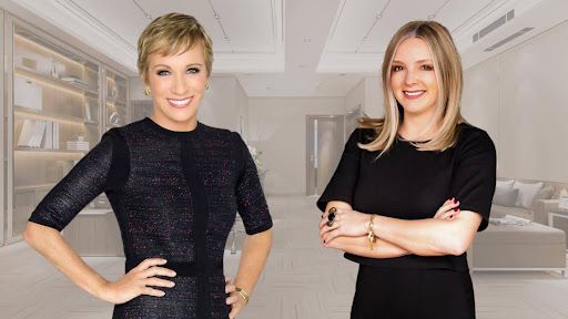 Barbara Corcoran, American business woman from Shark Tank, with Lauren Callaway, the owner of PH Realty and one of the top realtors in Texarkana, TX.  