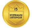 Stipriausi Lietuvoje