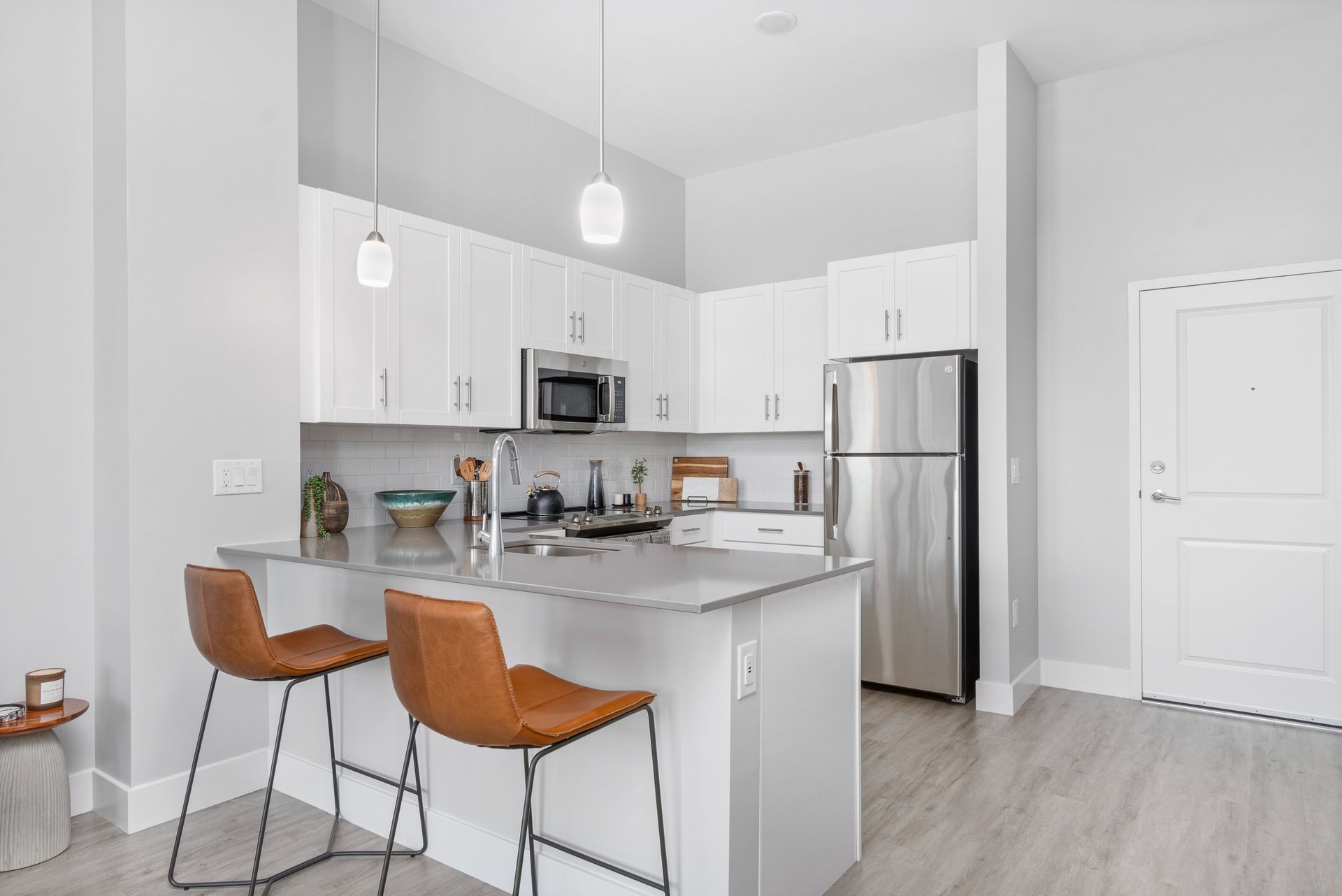 Gourmet Kitchen and Island with Seating | Caro