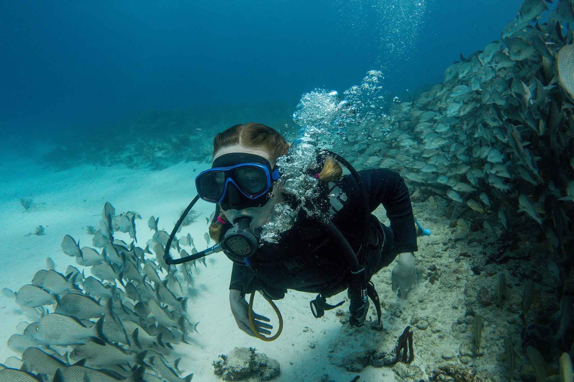 buceo en san andres