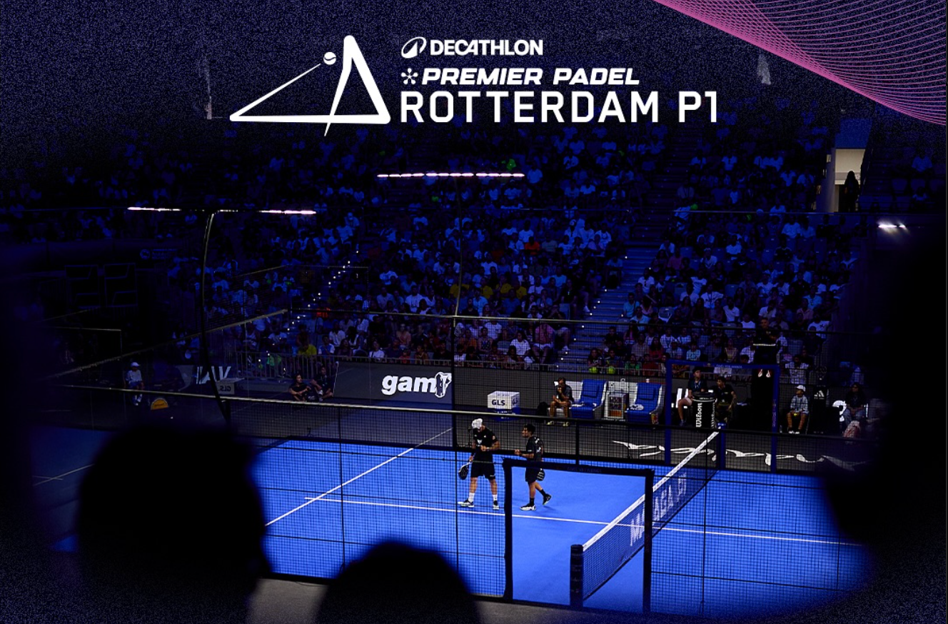 Van 8 t/m 15 september kun je tijdens Decathlon Premier Padel Rotterdam genieten van de beste speler