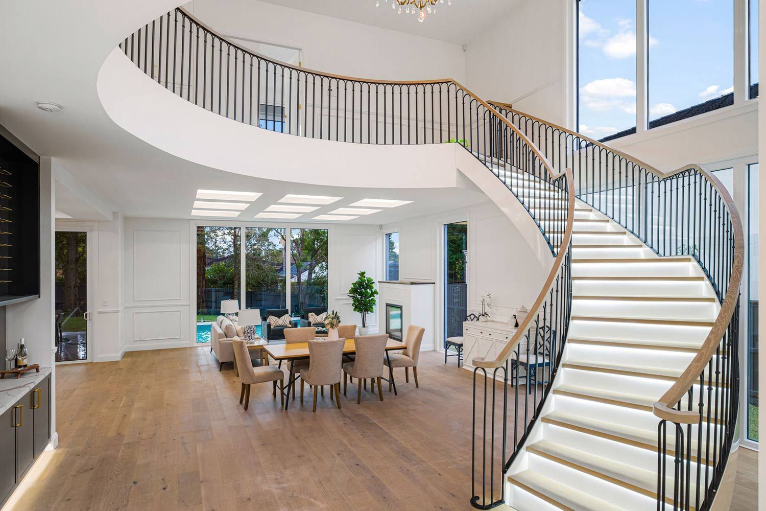 Knock Down Rebuilt Stairway Design