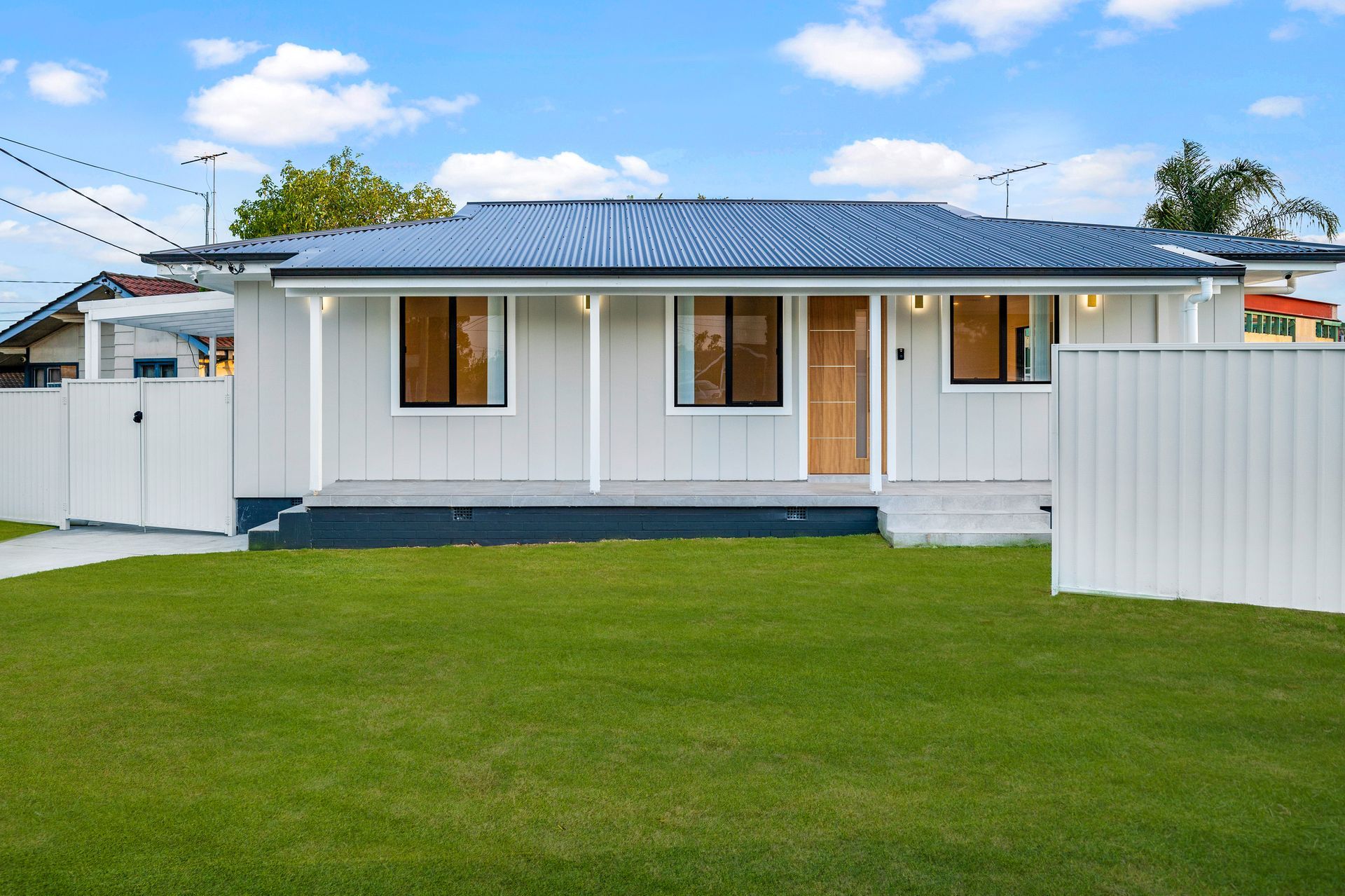 Eco Friendly Homes Front View