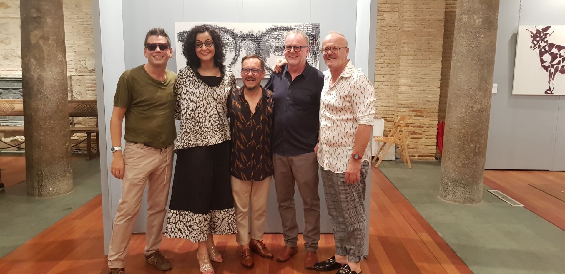 garbade, toledo,inauguracion,jose sanchez, miguel, martin de blas, curator,comisario,chus Martin,vernissage,museo