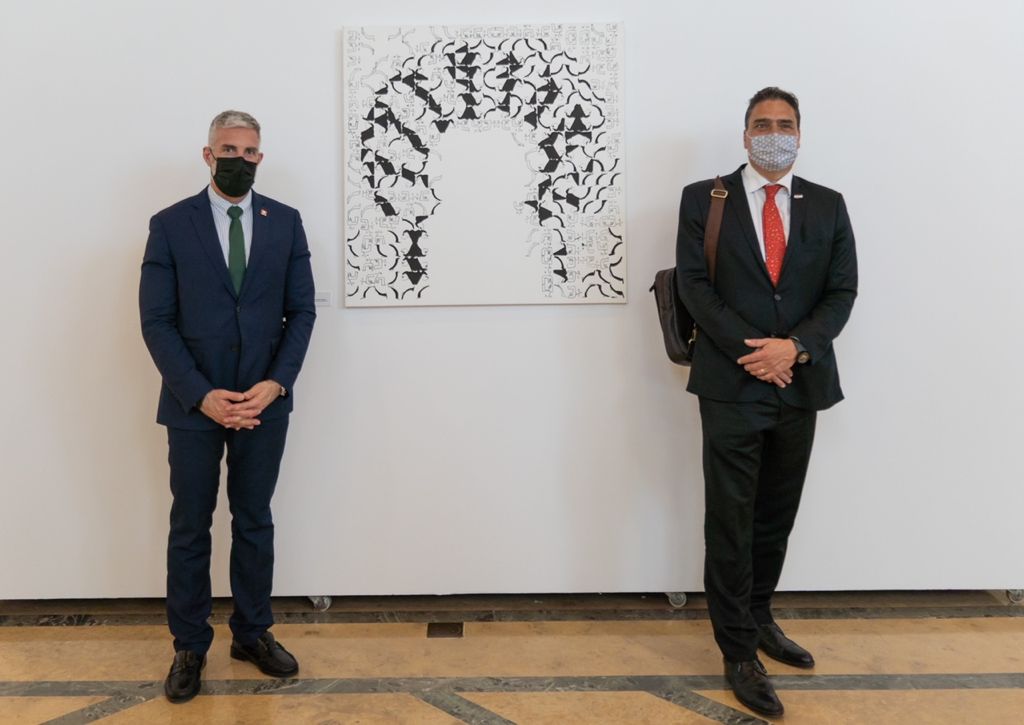Hans Peter Mock, Alberto Giovanetti,Daniel Garbade,fundacion tres culturas, vesaniart, Nuria Delgado,ausstellung,scweizer,kunst,kunstbulletin, sevilla, spanien Ku nstausstelling, botschafter,schweiz