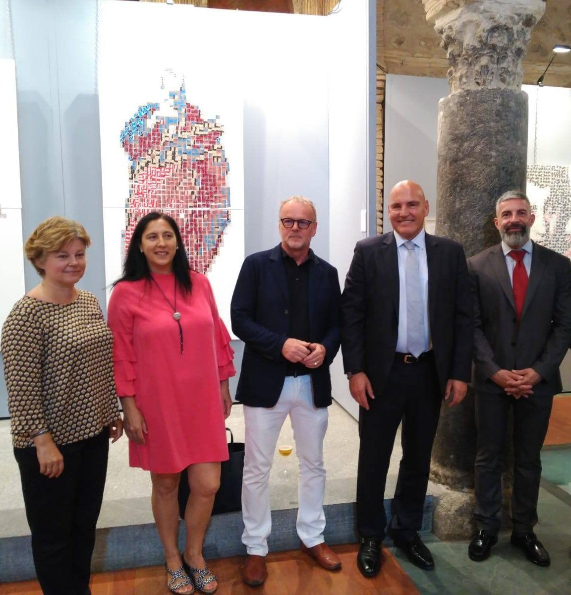 swiss ambassador,Giulio Haas,Garbade,Argita Daudze,Soledad Sanchez,,alberto Giovanetti
