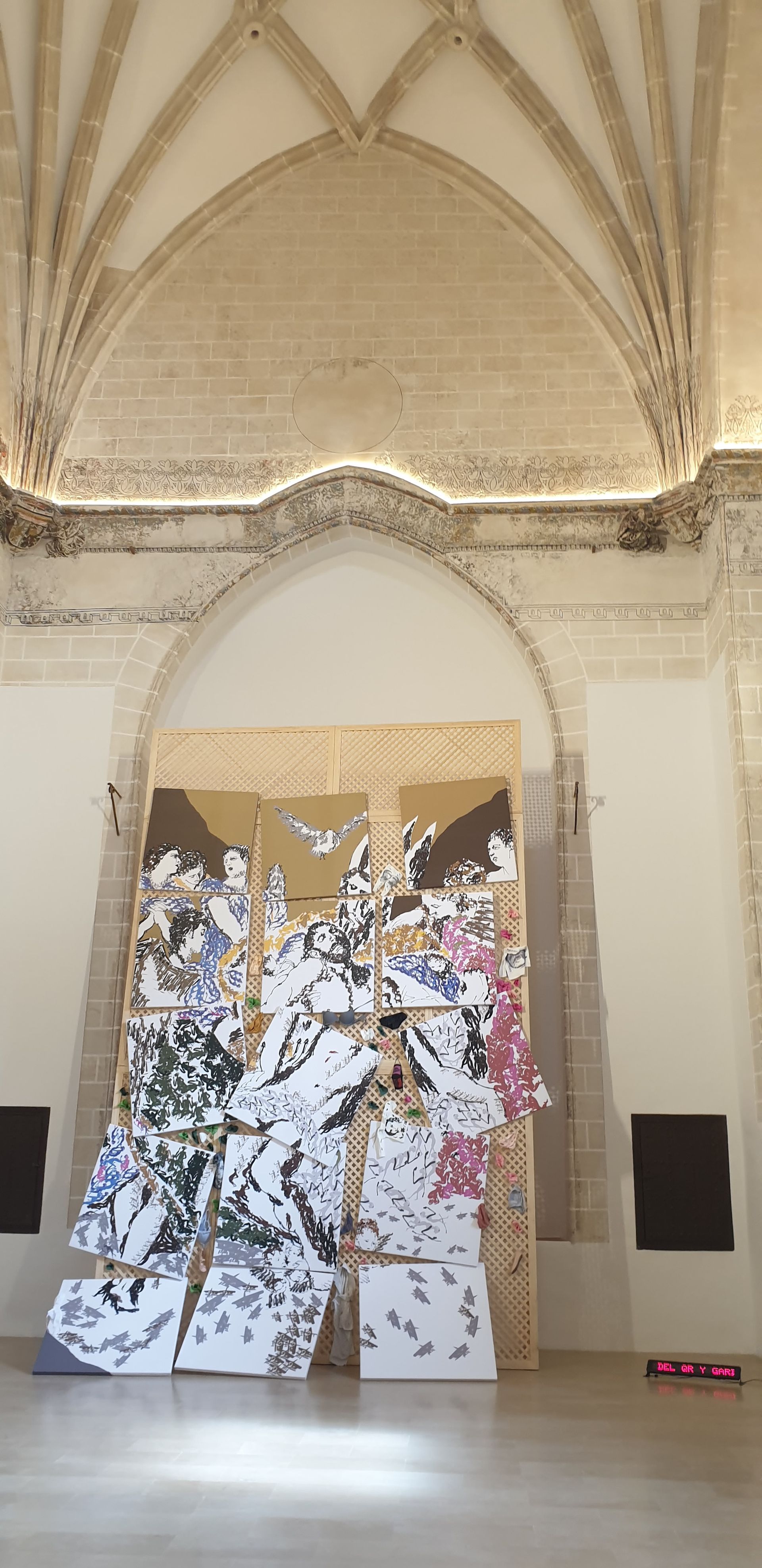 daniel garbade ,oratorio,toledo,instalacion,artwork
