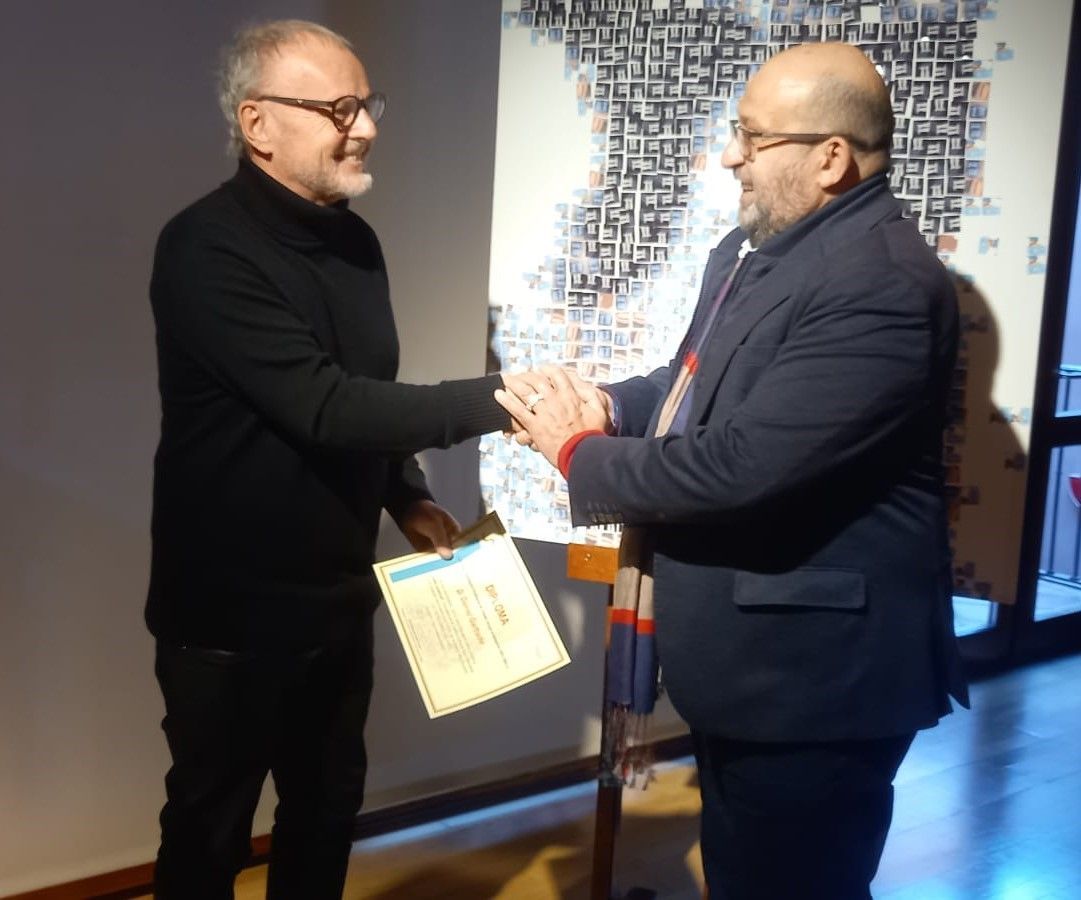 Tomas Arribas, entrega diploma,diputación toledo,garbade