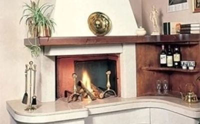 Caminetto bianco