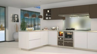 Cucina con penisola