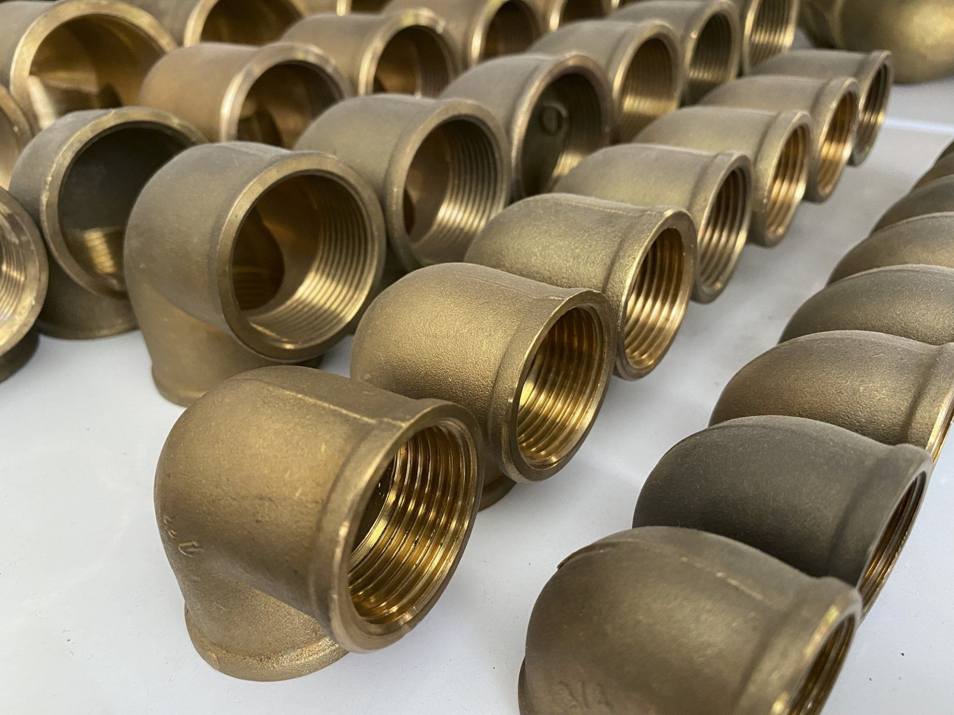 Brass Fittings On Shelf — Memphis, TN — All-Rite Plumbing Parts, Inc.