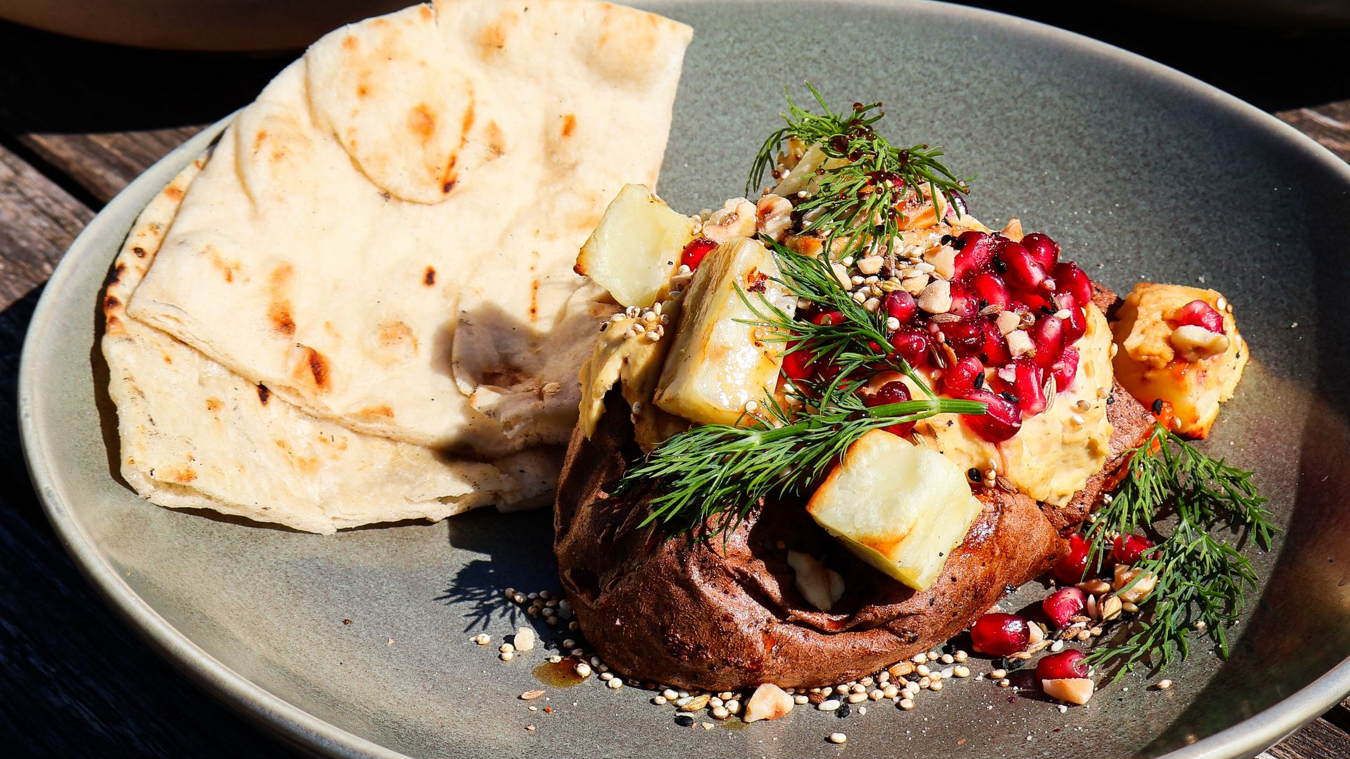 food on dish 3