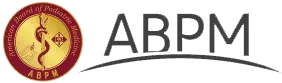 Logo for the American Board of Pediatric Medicine (ABPM), featuring a medical symbol in a circle and the letters ABPM.