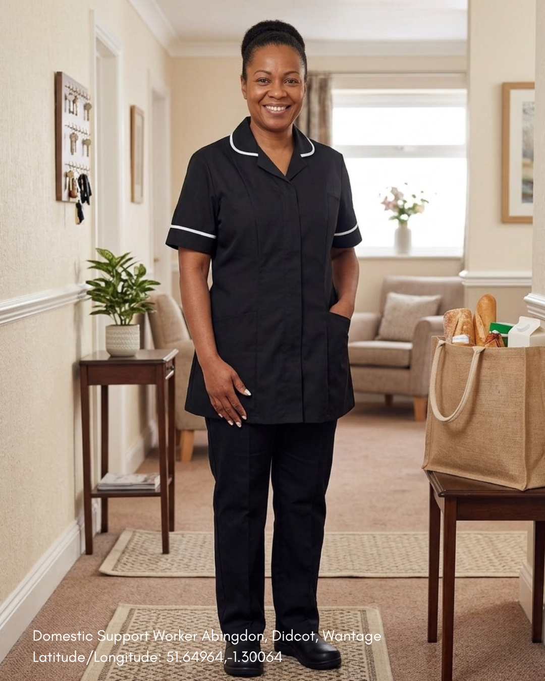Domestic support worker providing home care in Abingdon, Didcot and Wantage