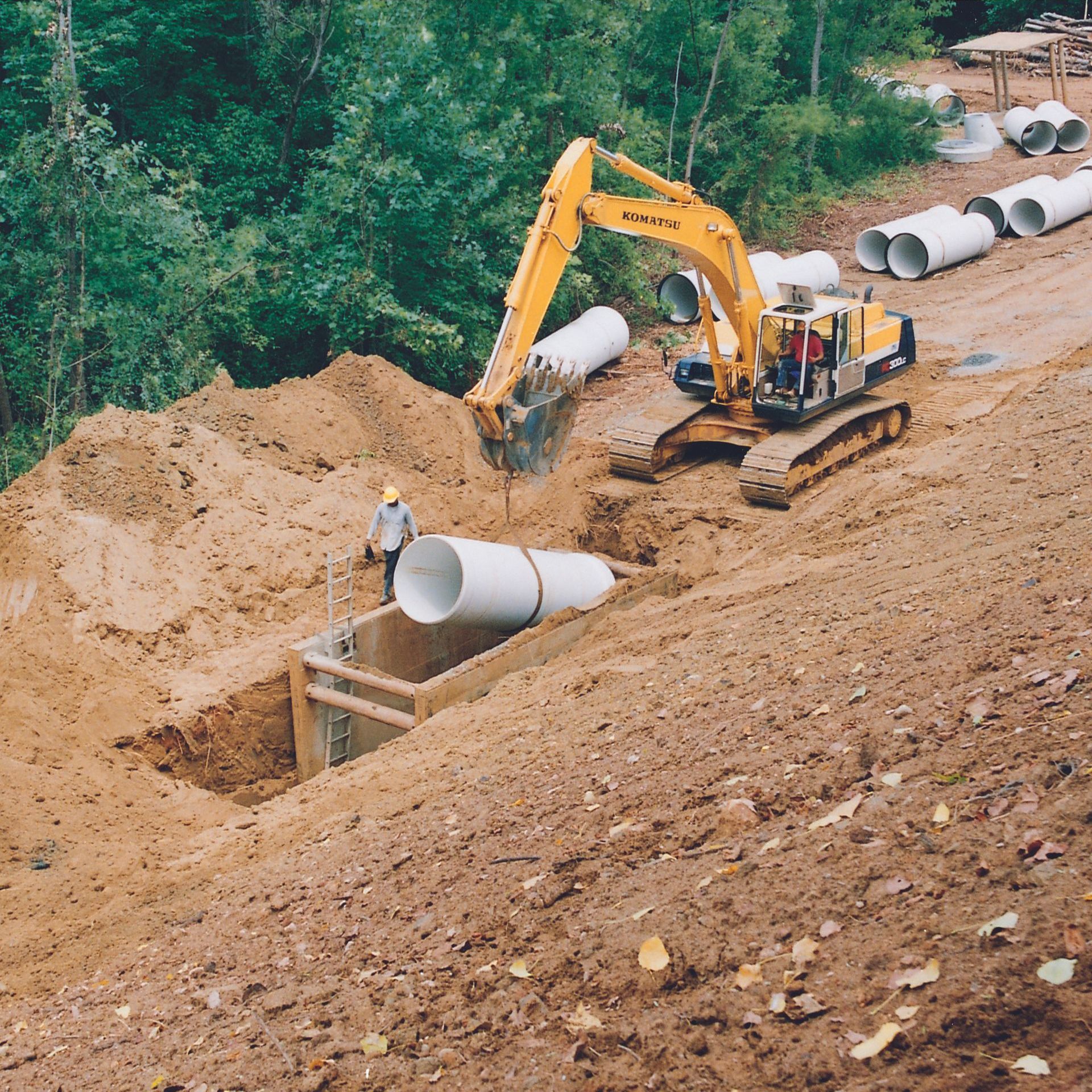 Large diameter PVC Sewer pipe - Vylon Pipe