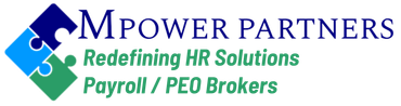 Faint white logo text on a light background reading “MPOWER PARTNERS” with smaller tagline text below.