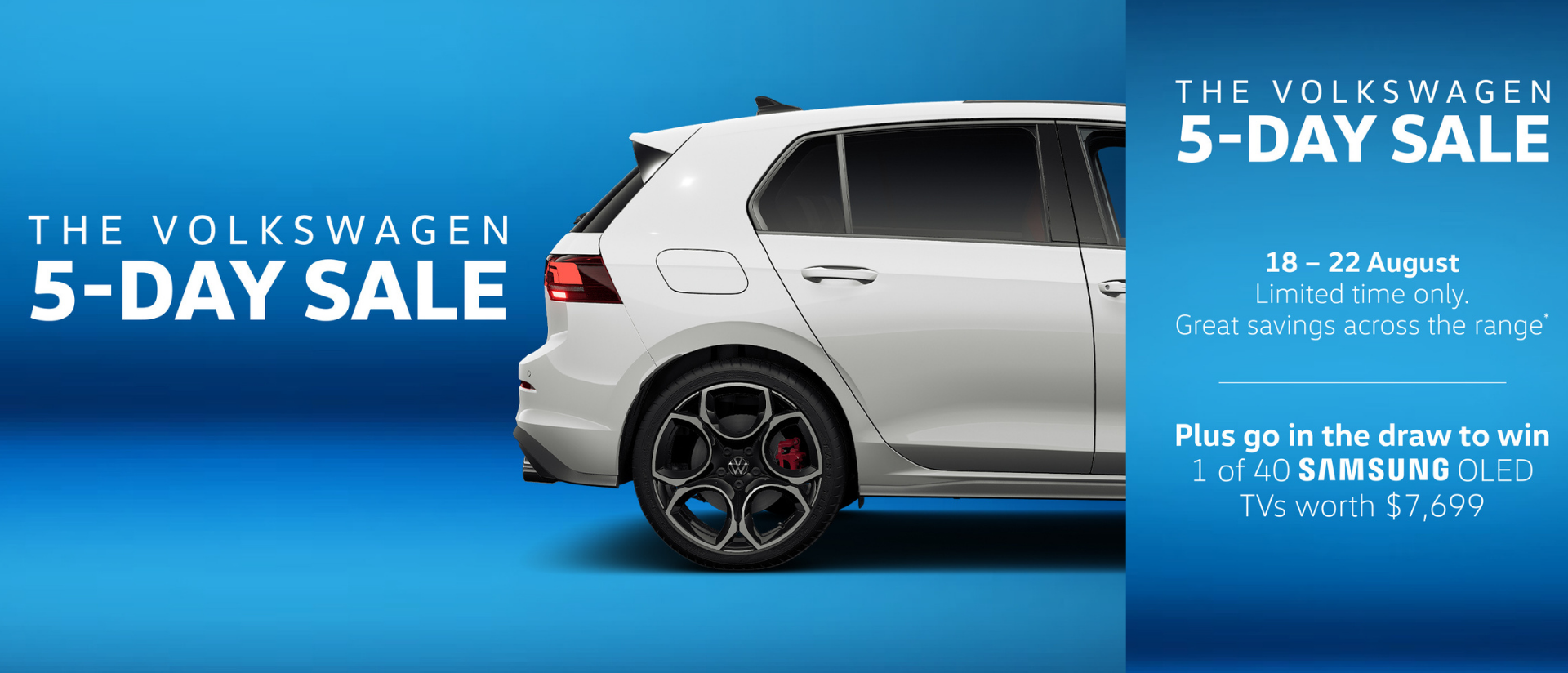 Volkswagen Demo Sale