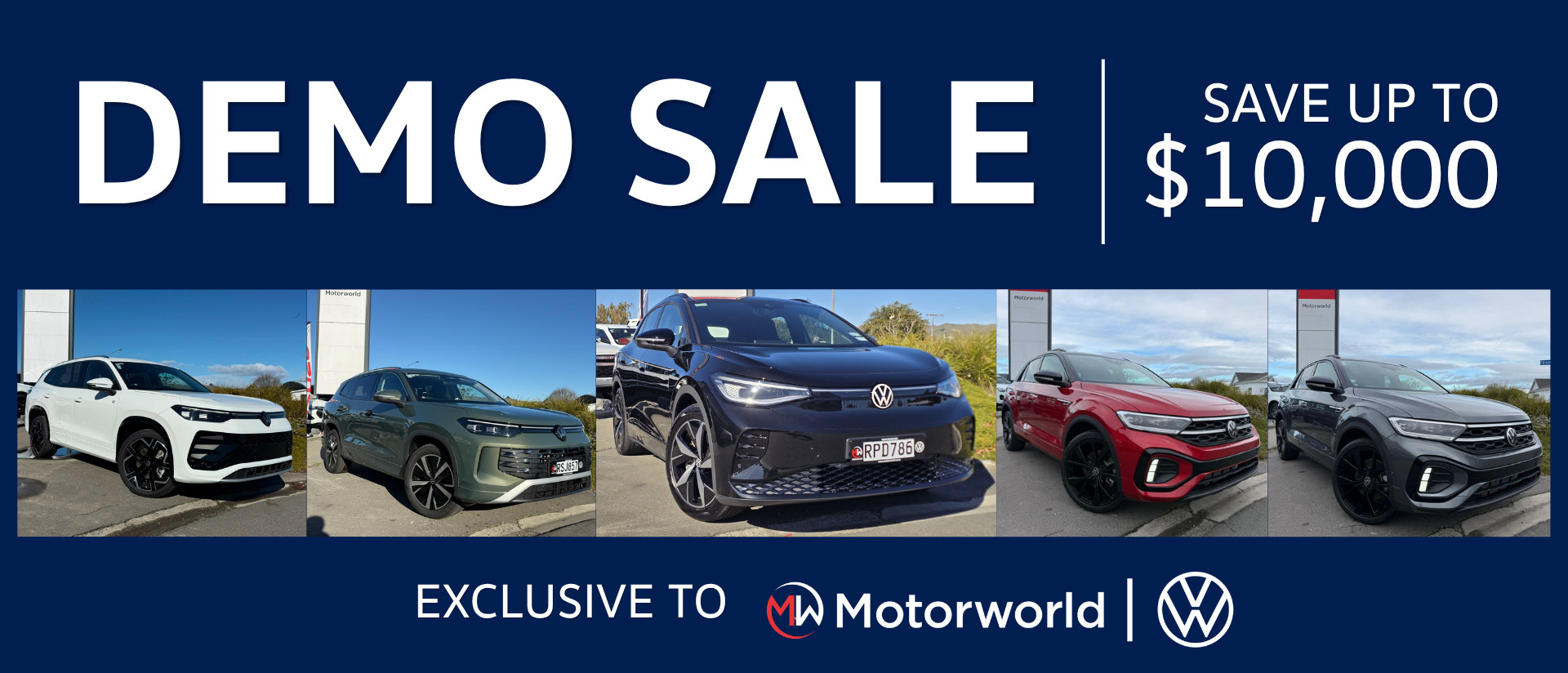Volkswagen Demo Sale