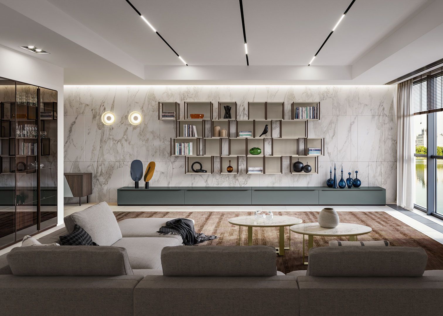 arredamento soggiorno Giessegi