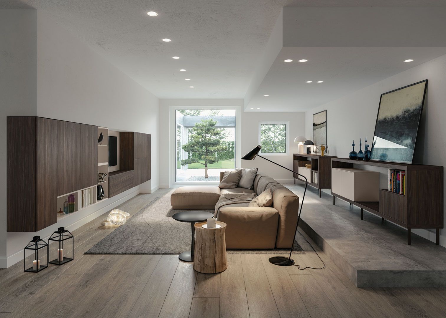 arredamento soggiorno Giessegi