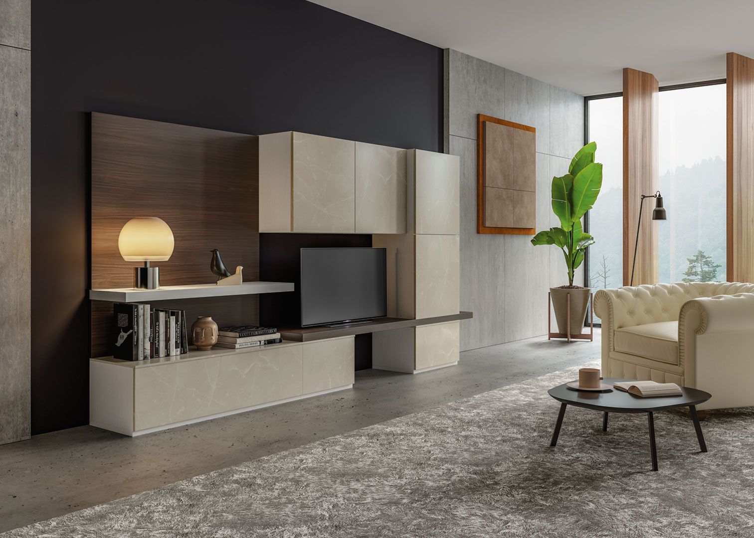 arredamento soggiorno Giessegi