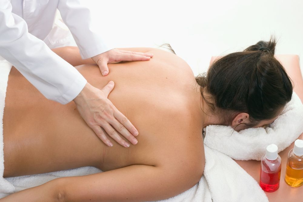 Woman Having Swedish Massage — Gaffney, SC — Bodyworks Massage