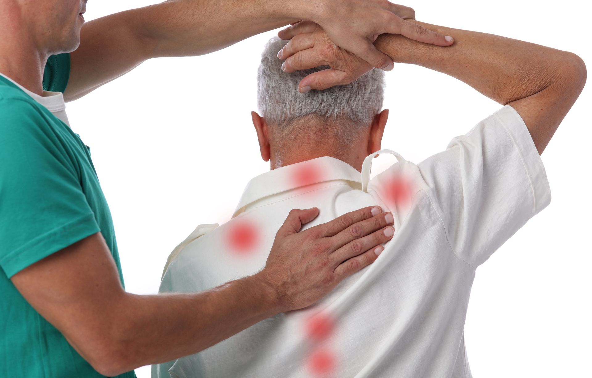 Patient Having Trigger Point Massage — Gaffney, SC — Bodyworks Massage
