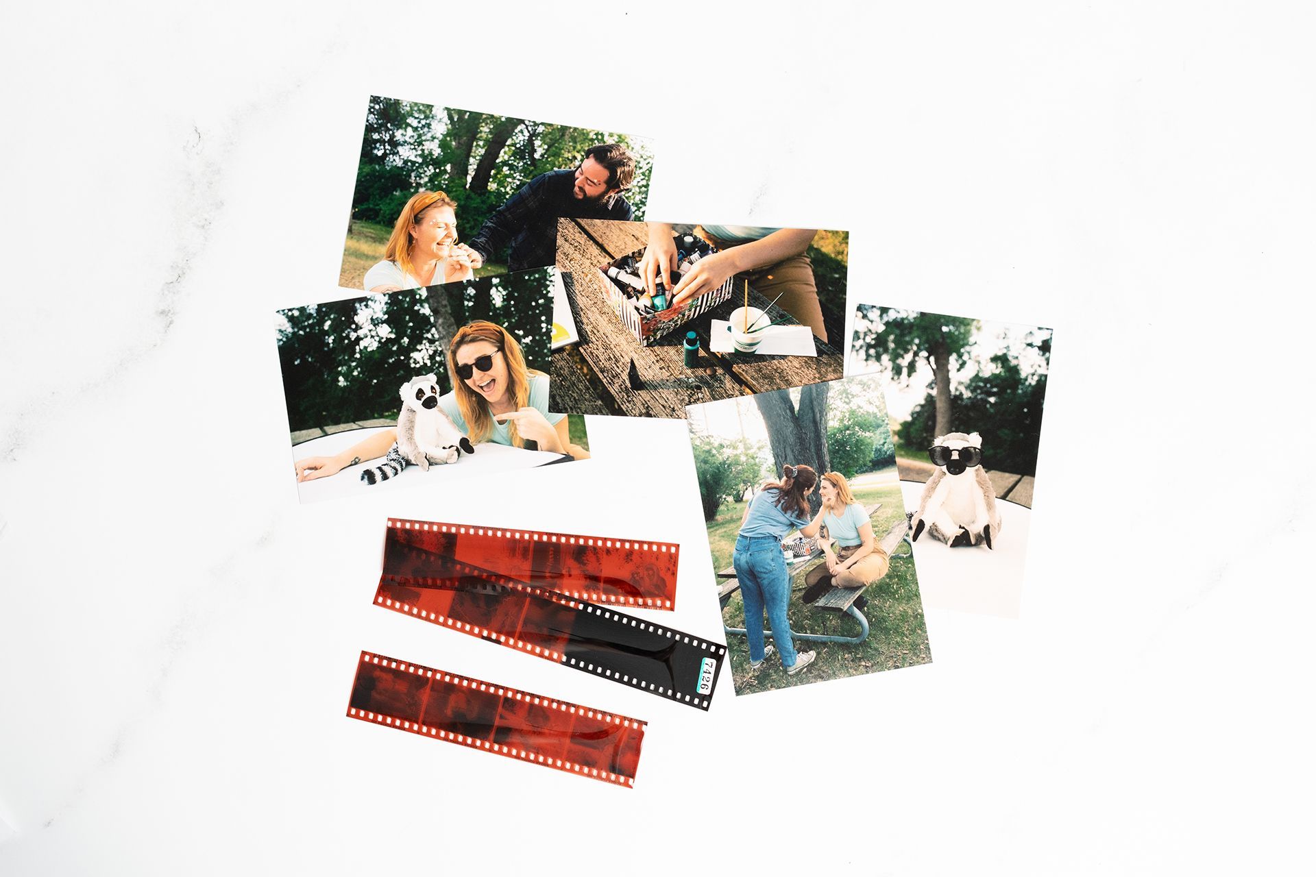 color prints + negs