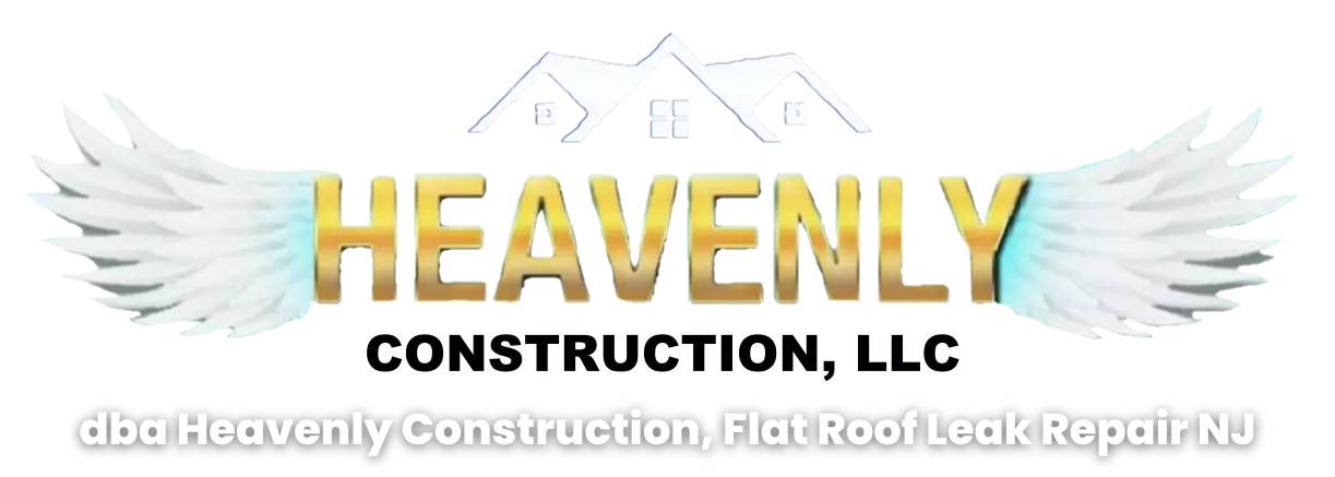 Logo for Heavenly Construction, Flat Roof Leak Repair NJ.