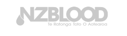 NZBLOOD logo with a gray blood drop and tagline “Te Rautanga Toto o Aotearoa”