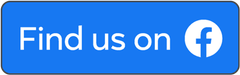 Blue “Find us on Facebook” button with the Facebook logo on the right