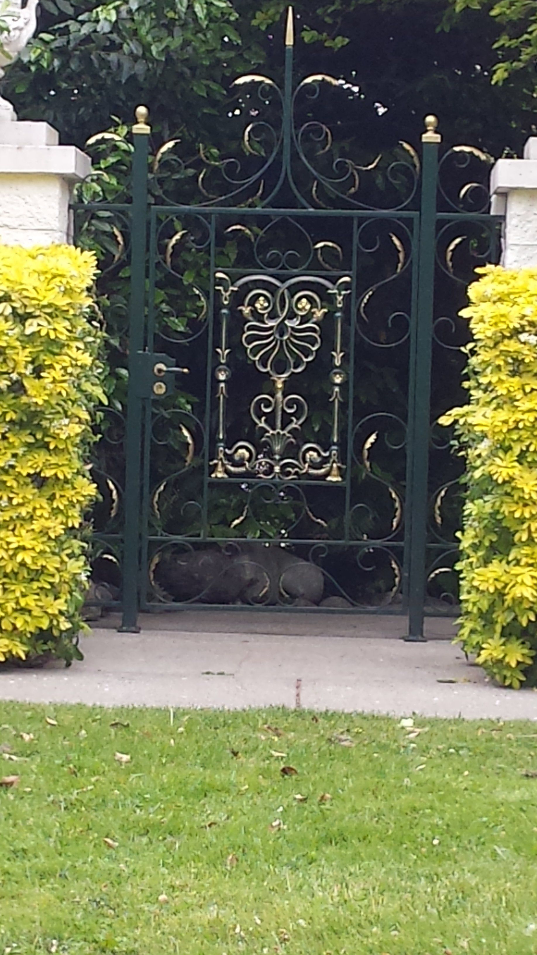  metal garden gate