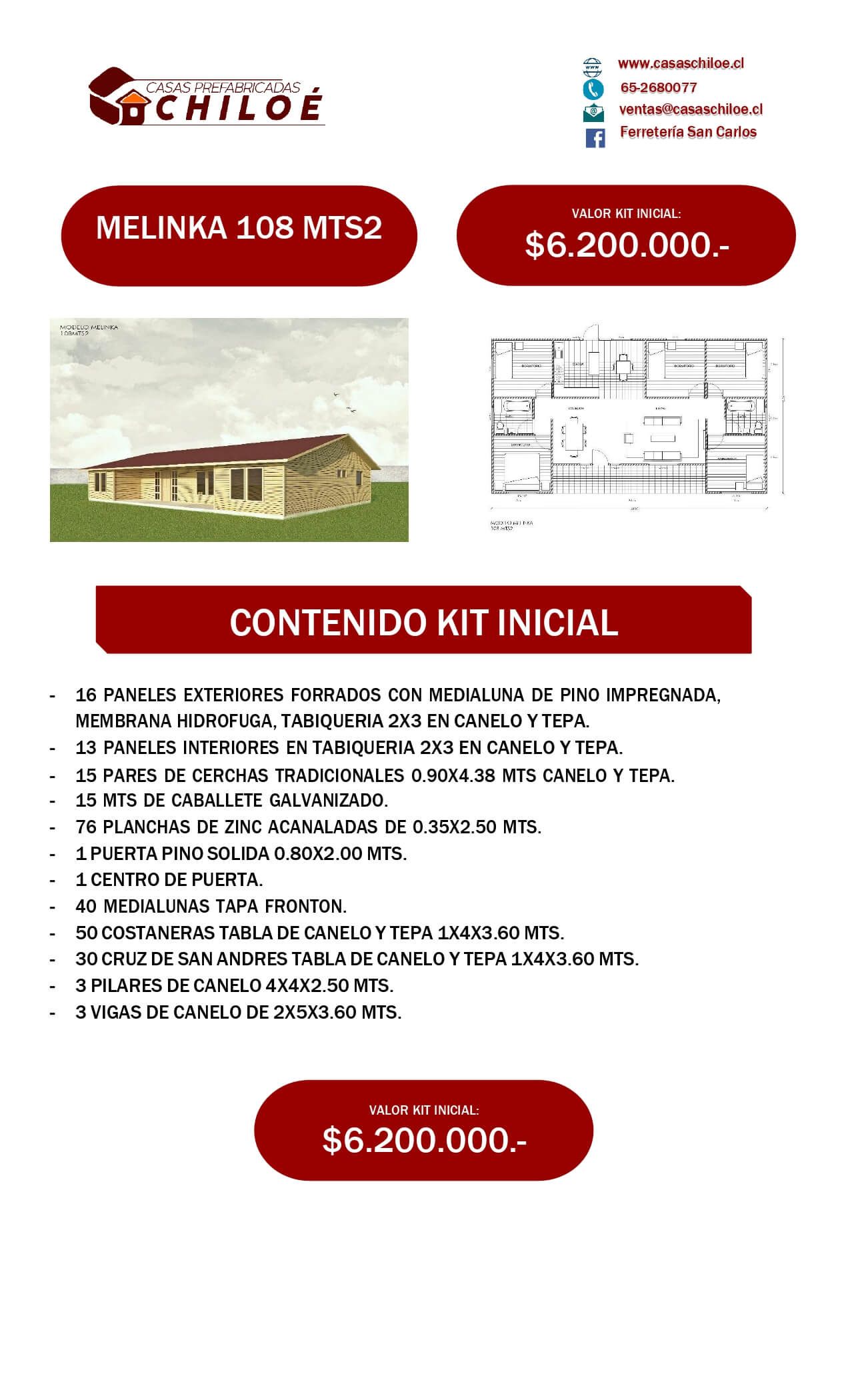 casas prefabricadas chiloé