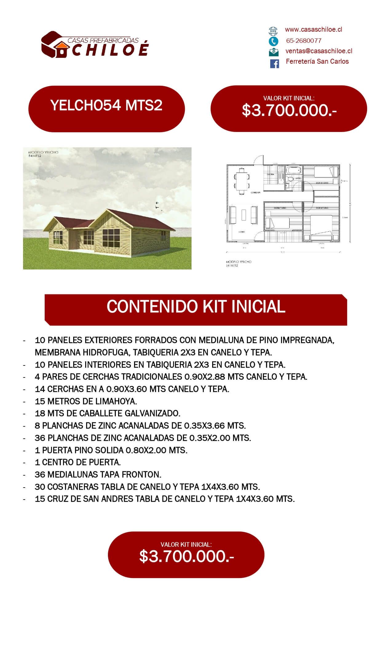 casas prefabricadas chiloé