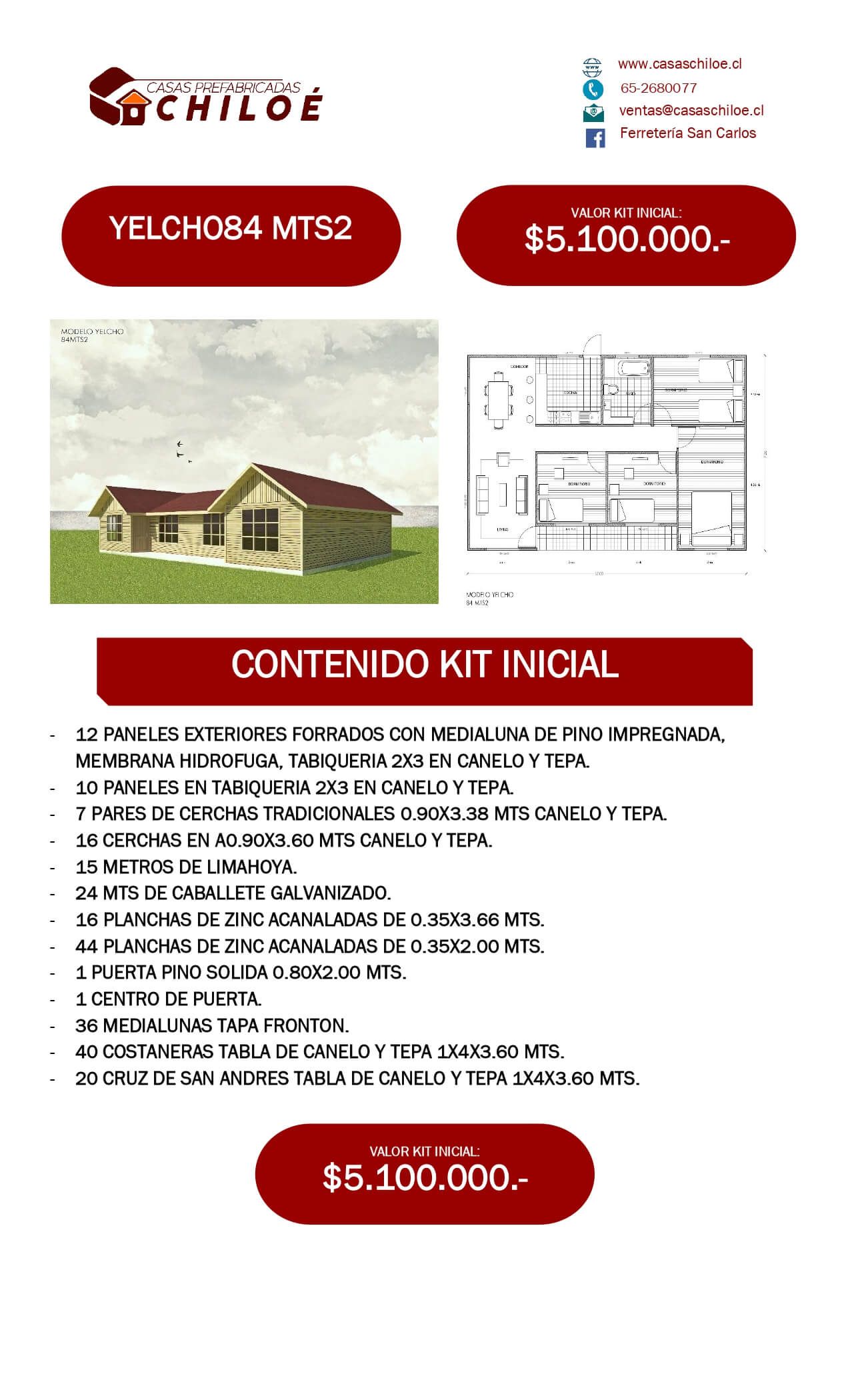 casas prefabricadas chiloé
