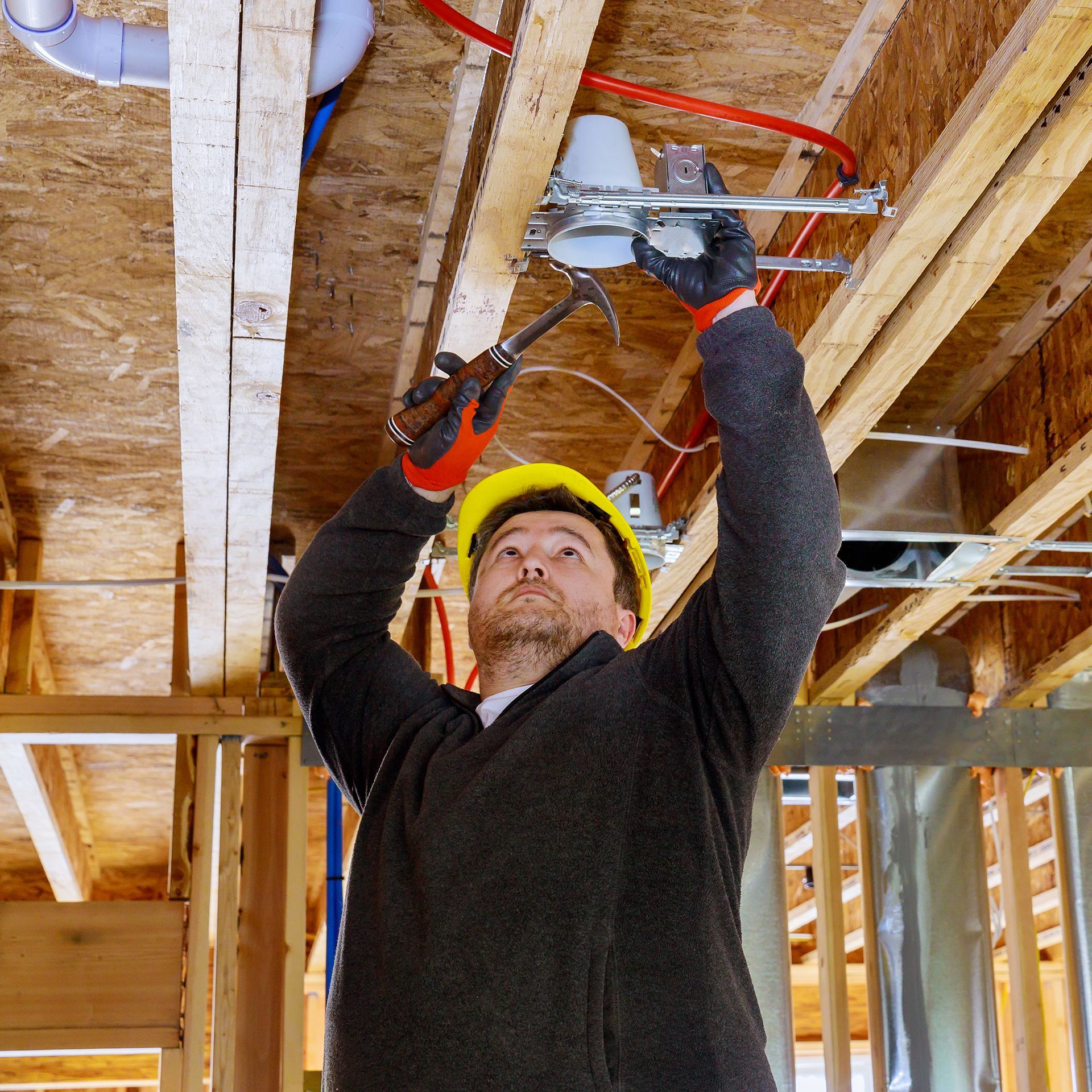 Installing Electrical System in Residential House