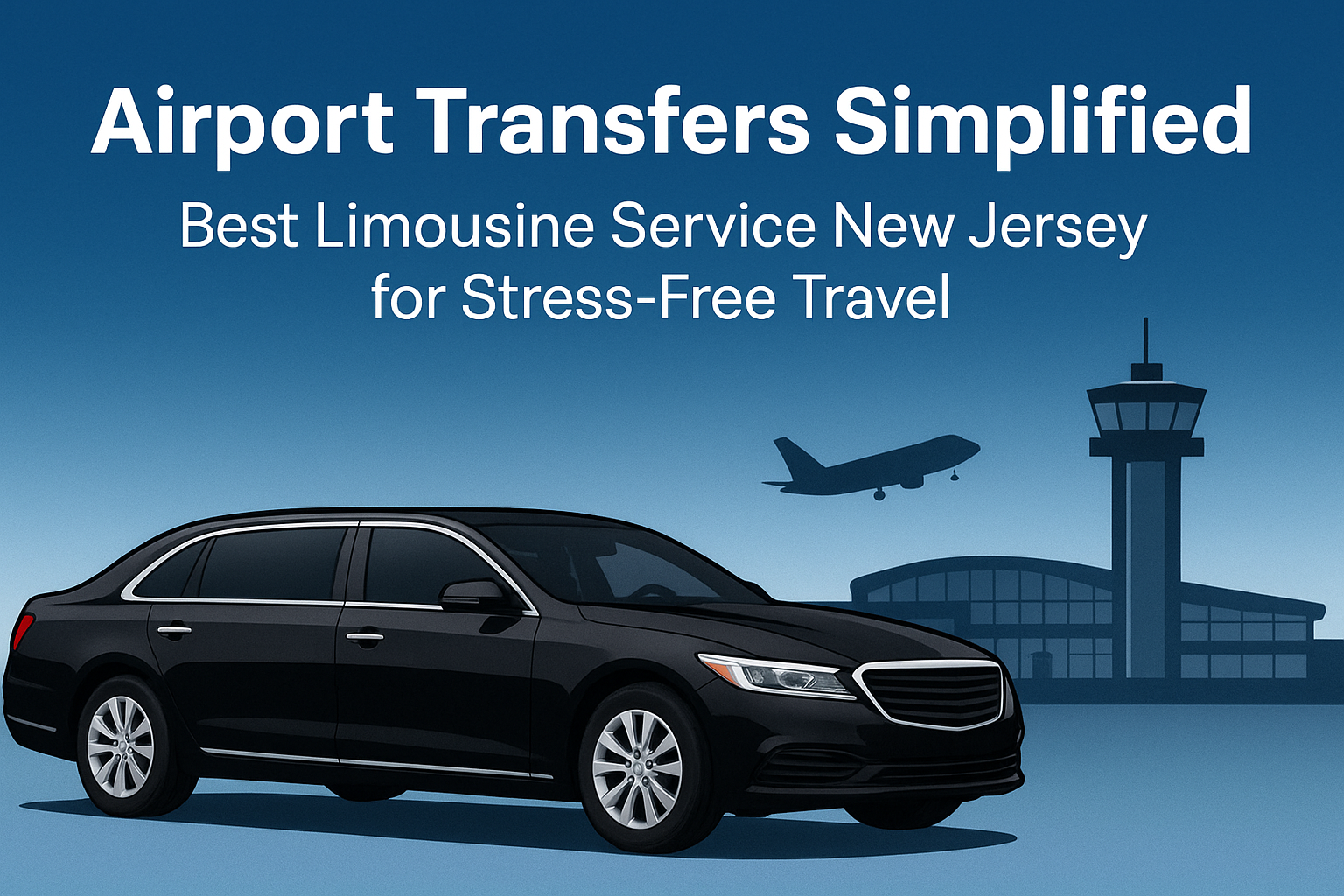 airport transfers simplified- best limousine service New Jersey for stress free travel