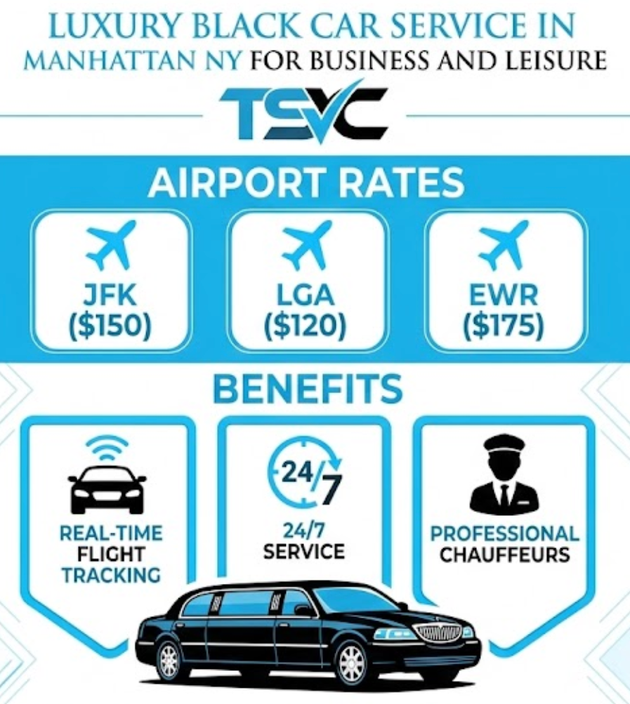rates for black car service in Manhattan NY