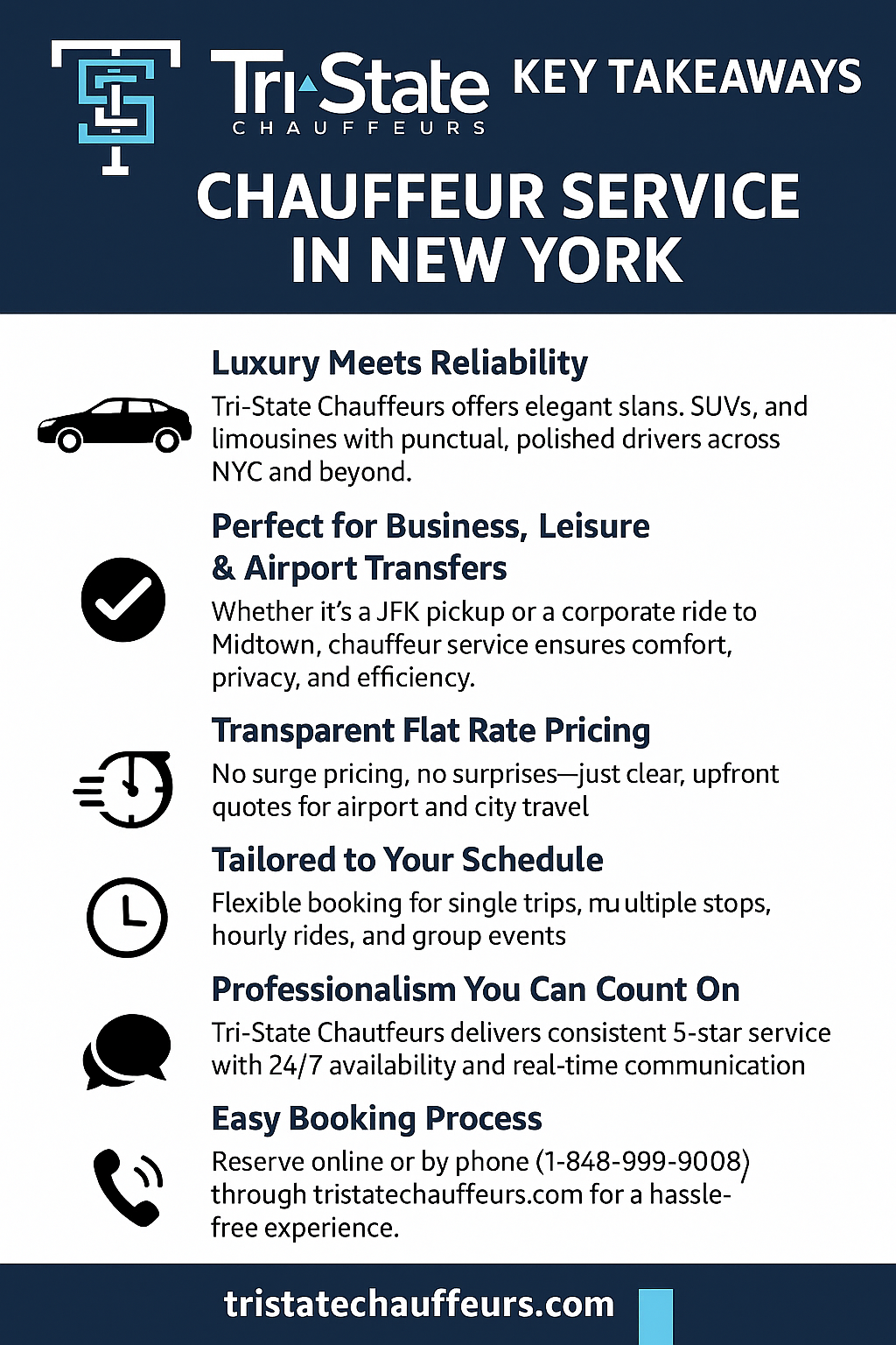 chauffeur service in New York