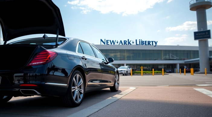 Luxury car service at Newark Airport
