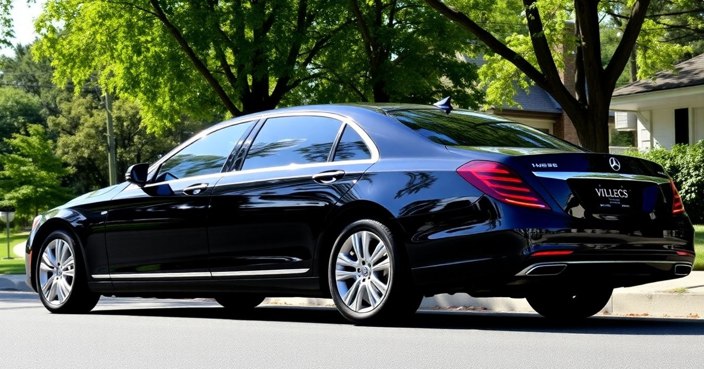 Luxury sedan for Bergen County transportation
