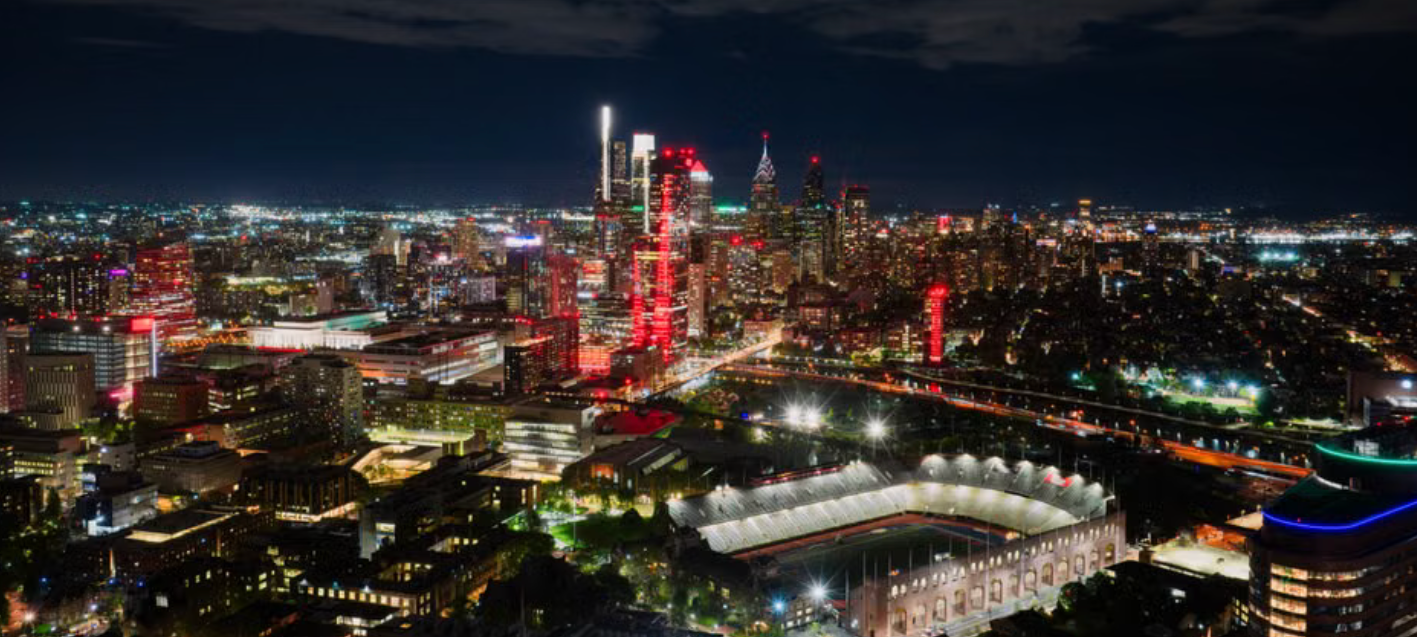 arthur ashe stadium night
