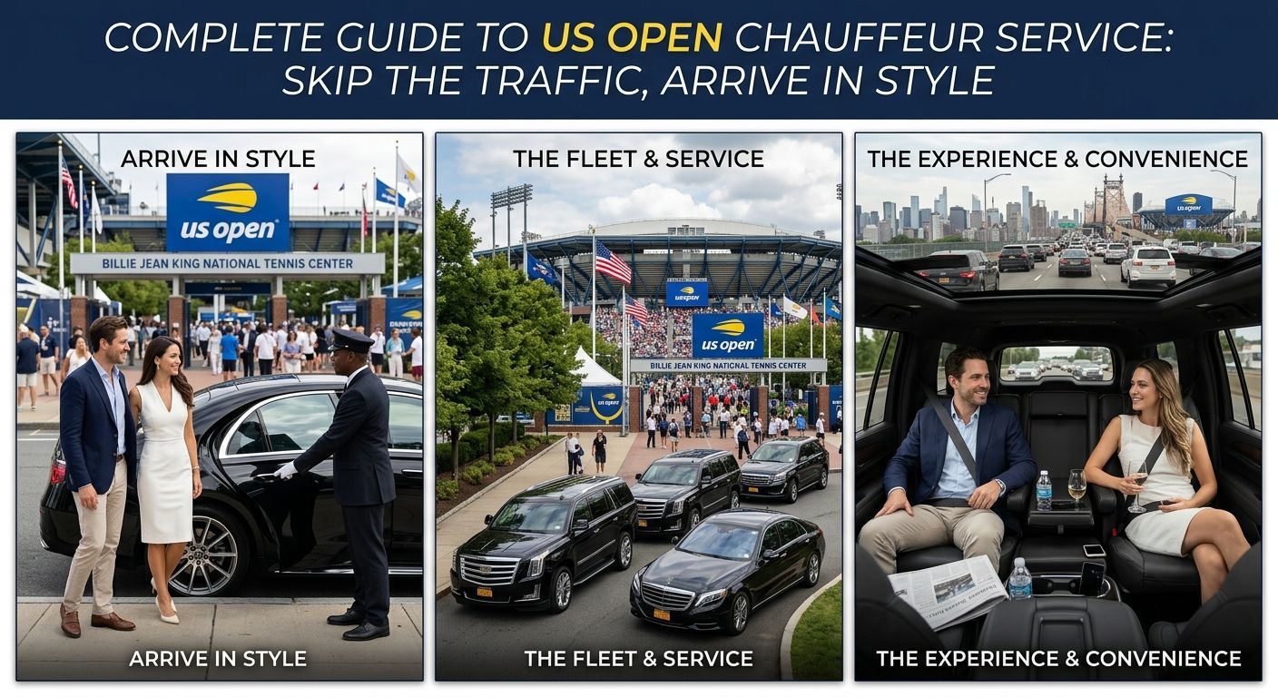 US Open chauffeur service