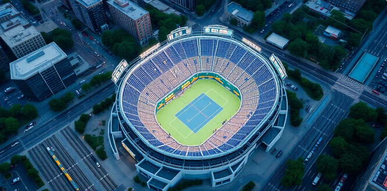 US Open Tennis tournament in Flushing Meadows
